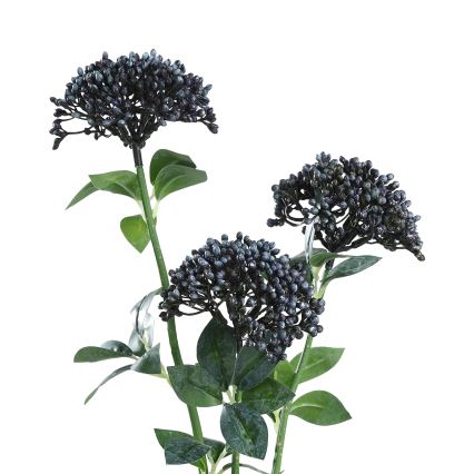 Eglo - Flor artificial 56 cm azul/Verde