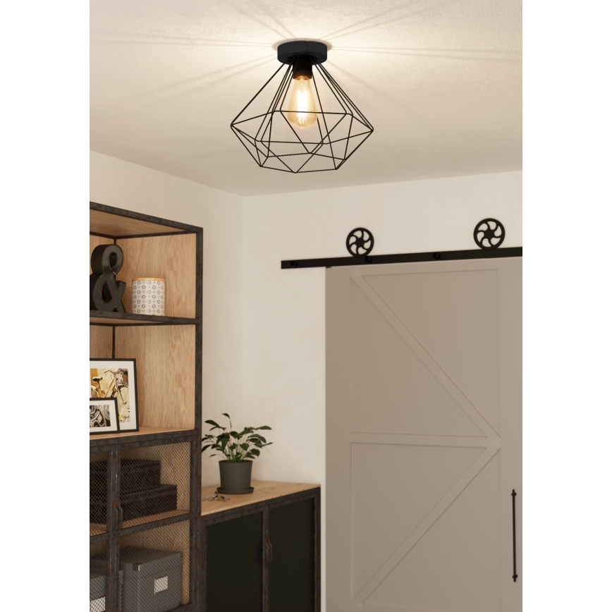 Eglo - Lámpara de araña fija 1xE27/60W/230V