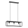 Eglo 43032 - Lámpara colgante ELDRICK 3xE27/40W/230V negro
