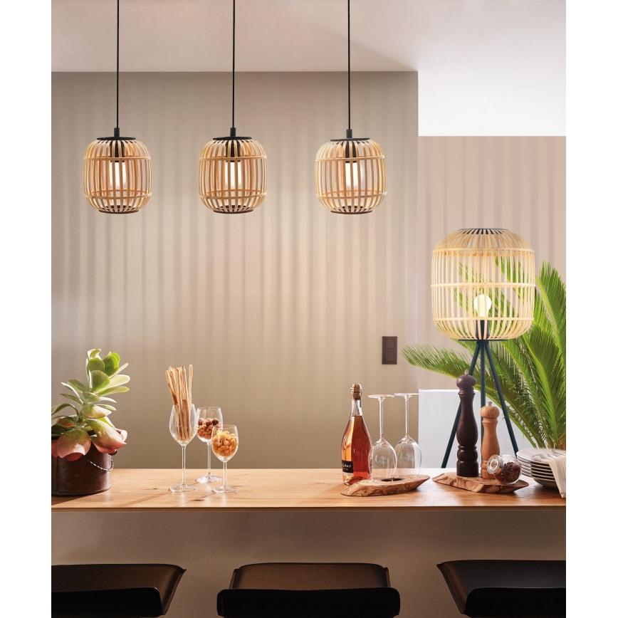 Eglo - Lámpara de pie 1xE27/28W/230V