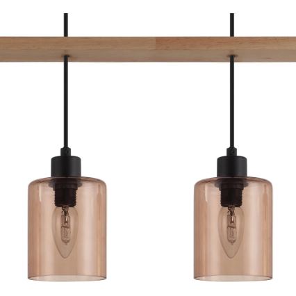 Eglo - Lámpara colgante 4xE14/40W/230V