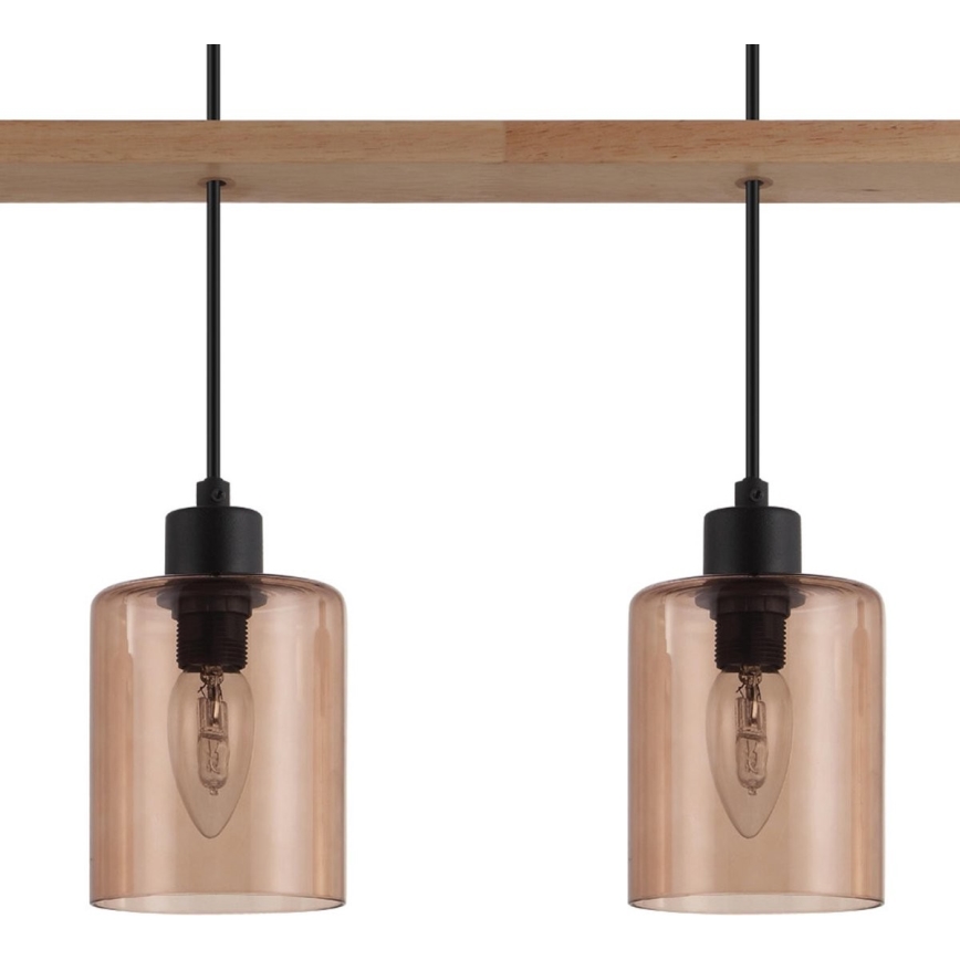 Eglo - Lámpara colgante 4xE14/40W/230V