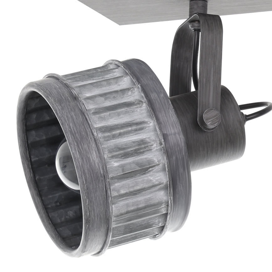 Eglo 43445 - Lámpara de focos TURROCK 2xE27/28W/230V