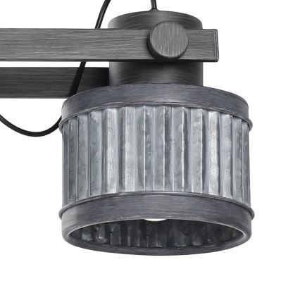 Eglo - Lámpara colgante con cadena 3xE27/28W/230V