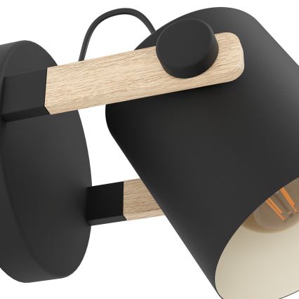 Eglo - Aplique de pared 1xE27/28W/230V