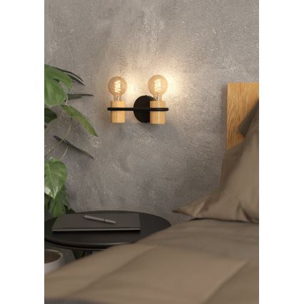 Eglo - Aplique 2xE27/40W/230V