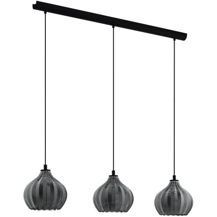 Eglo - Lámpara colgante 3xE27/40W/230V