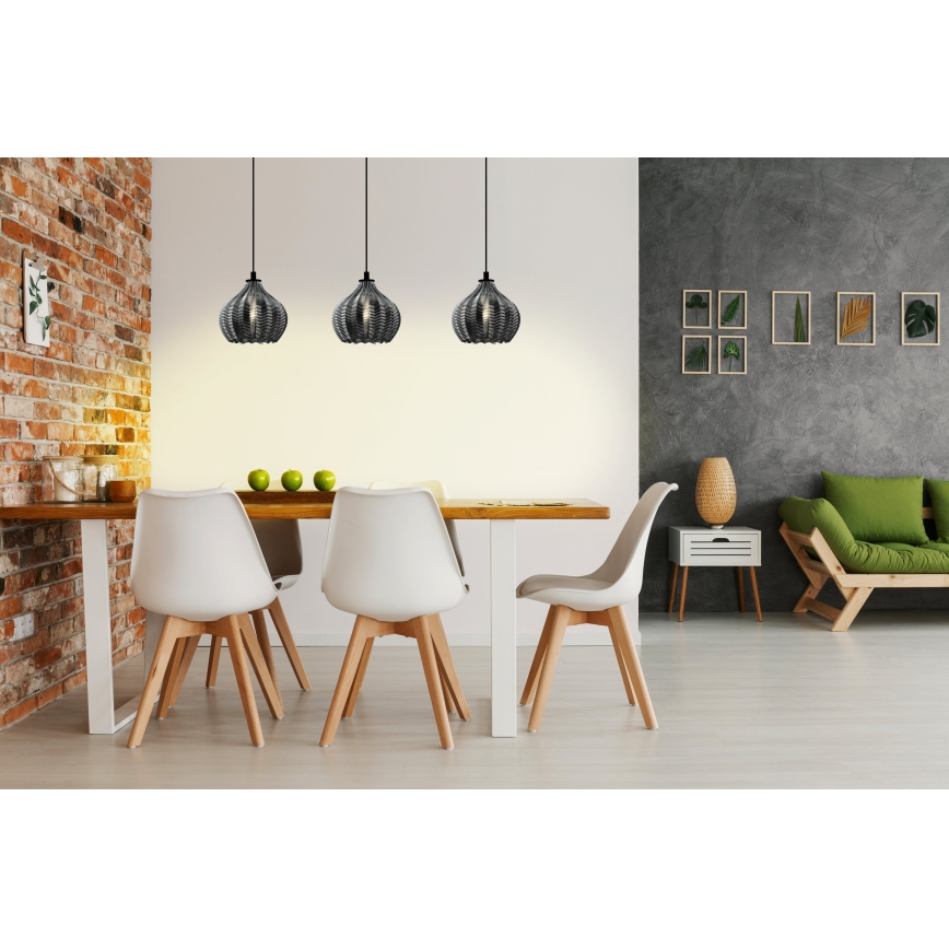 Eglo - Lámpara colgante 3xE27/40W/230V