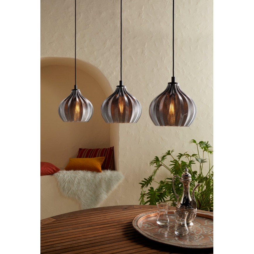 Eglo - Lámpara colgante 3xE27/40W/230V