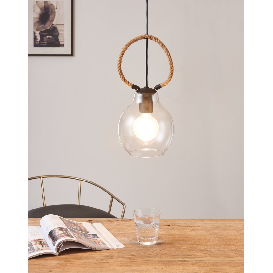 Eglo - Lámpara colgante 1xE27/40W/230V