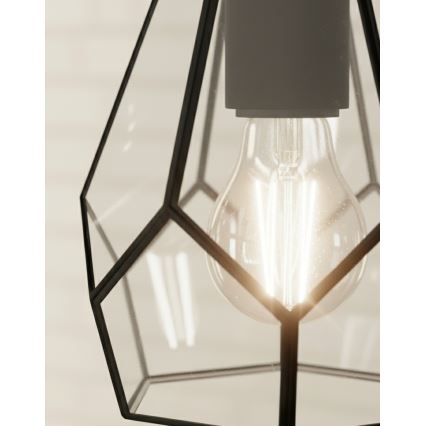 Eglo - Lámpara LED colgante con cable 3xE27/40W/230V