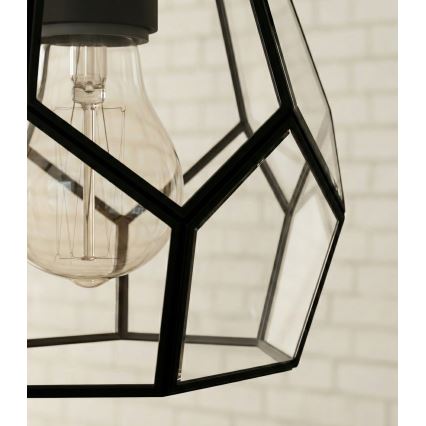 Eglo - Lámpara LED colgante con cable 3xE27/40W/230V