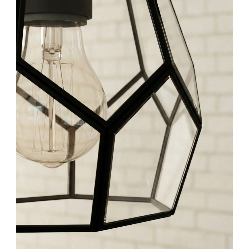 Eglo - Lámpara LED colgante con cable 3xE27/40W/230V