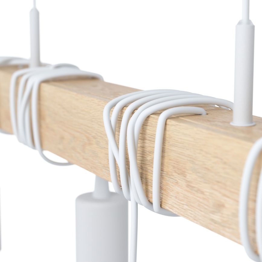 Eglo - Lámpara colgante con cable TOWNSHEND 4xE27/60W/230V