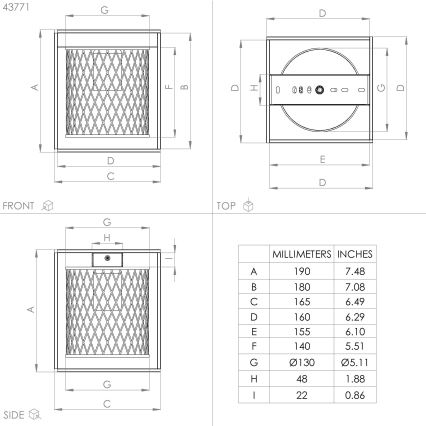 Eglo - Lámpara de techo 1xE27/40W/230V