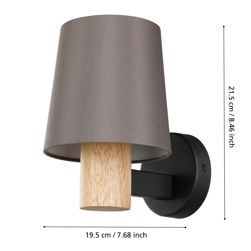 Eglo - Lámpara de pared 1xE27/40W/230V