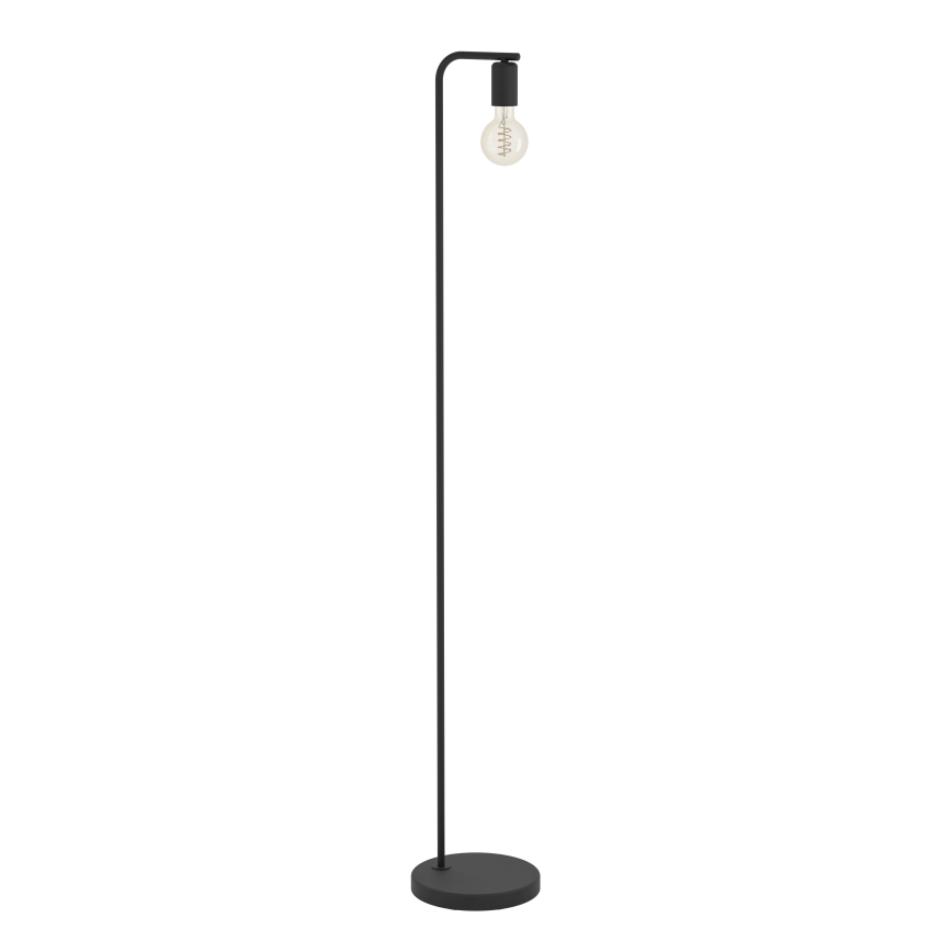 Eglo - Lámpara de pie 1xE27/40W/230V negro