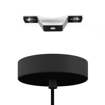 Eglo - Lámpara colgante 1xE27/40W/230V cromo