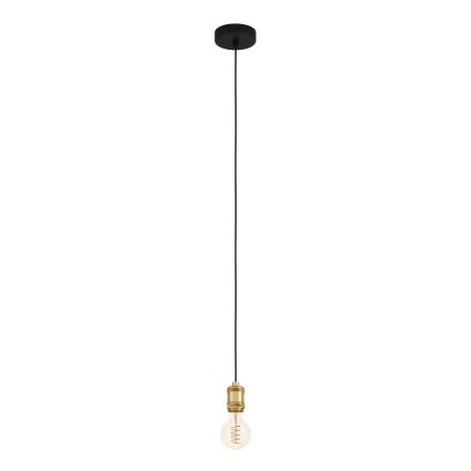 Eglo - Lámpara colgante 1xE27/40W/230V dorado