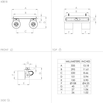 Eglo - Lámpara de techo con 2 focos E27/40W/230V
