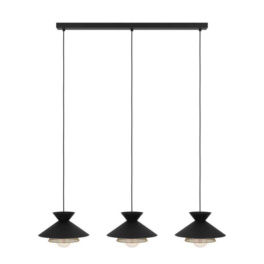 Eglo - Lámpara colgante 3xE27/40W/230V