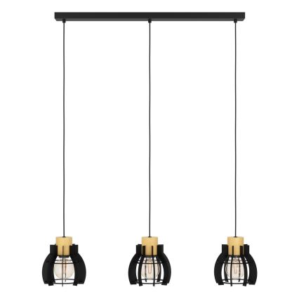 Eglo - Lámpara colgante 3xE27/40W/230V