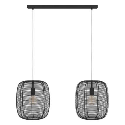 Eglo - Lámpara colgante 2xE27/40W/230V