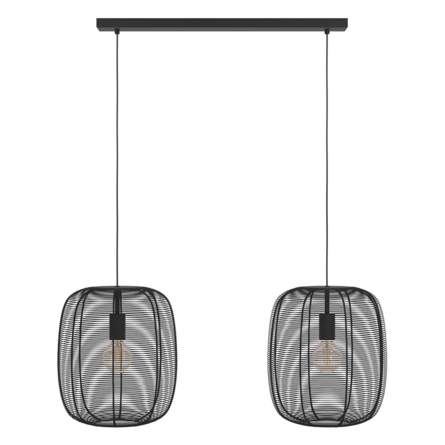 Eglo - Lámpara colgante 2xE27/40W/230V