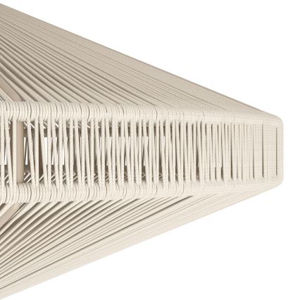 Eglo - Lámpara de techo 1xE27/40W/230V Ø 38 cm crema