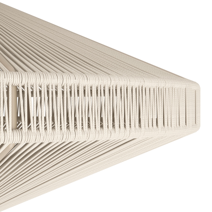 Eglo - Lámpara de techo 1xE27/40W/230V Ø 38 cm crema