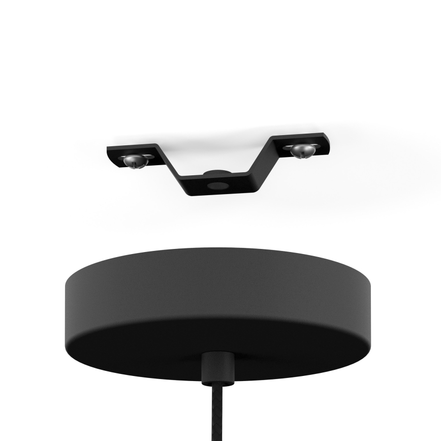 Eglo - Lámpara colgante con cable 1xE27/40W/230V bambú