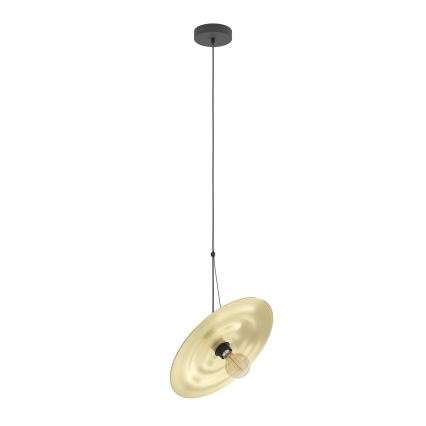 Eglo - Lámpara colgante 1xE27/40W/230V dorado