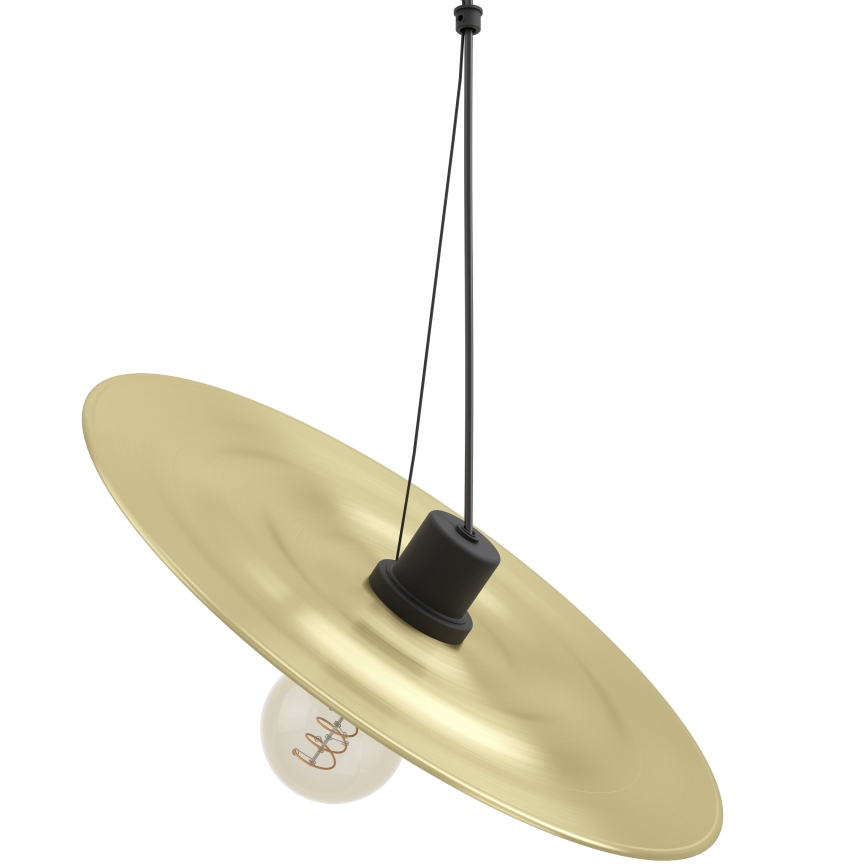 Eglo - Lámpara colgante 1xE27/40W/230V dorado