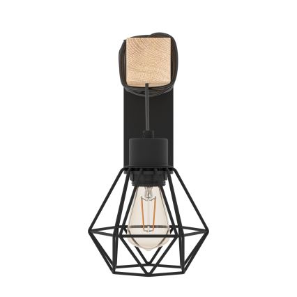 Eglo - Aplique de pared TOWNSHEND 1xE27/60W/230V