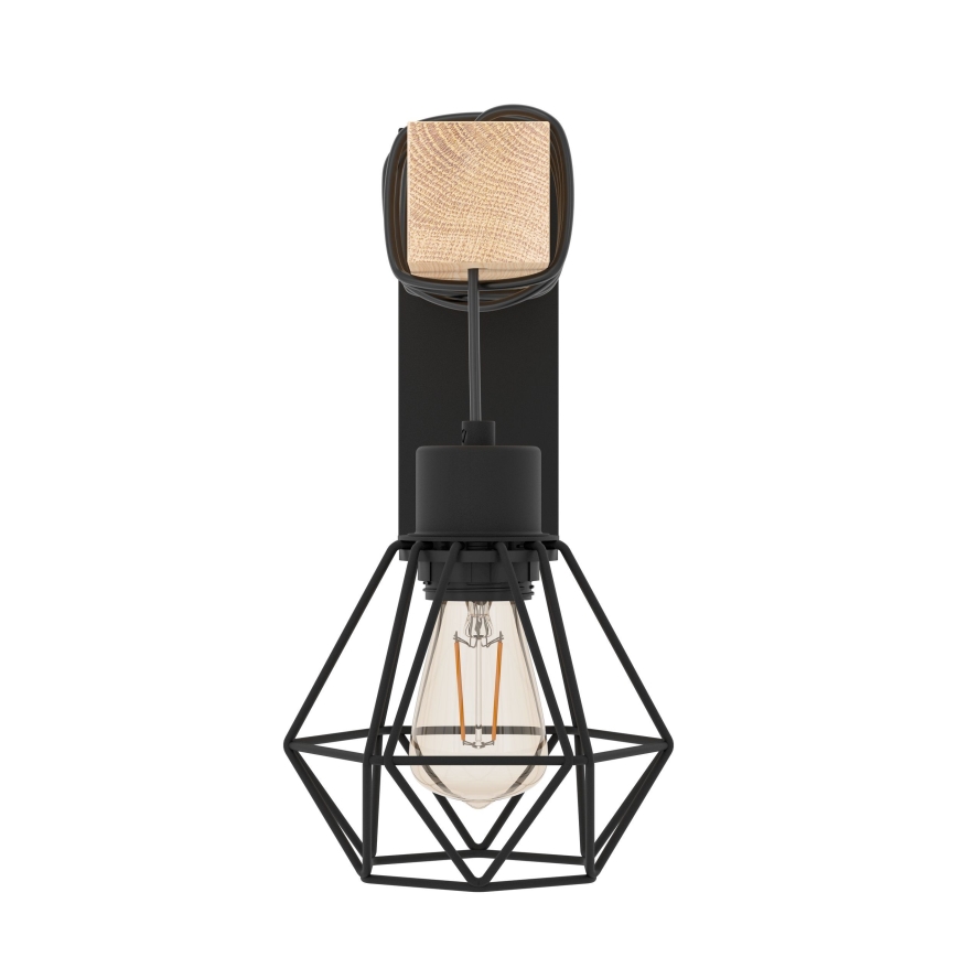 Eglo - Aplique de pared TOWNSHEND 1xE27/60W/230V