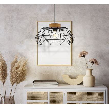 Eglo - Lámpara colgante con cable 1xE27/60W/230V