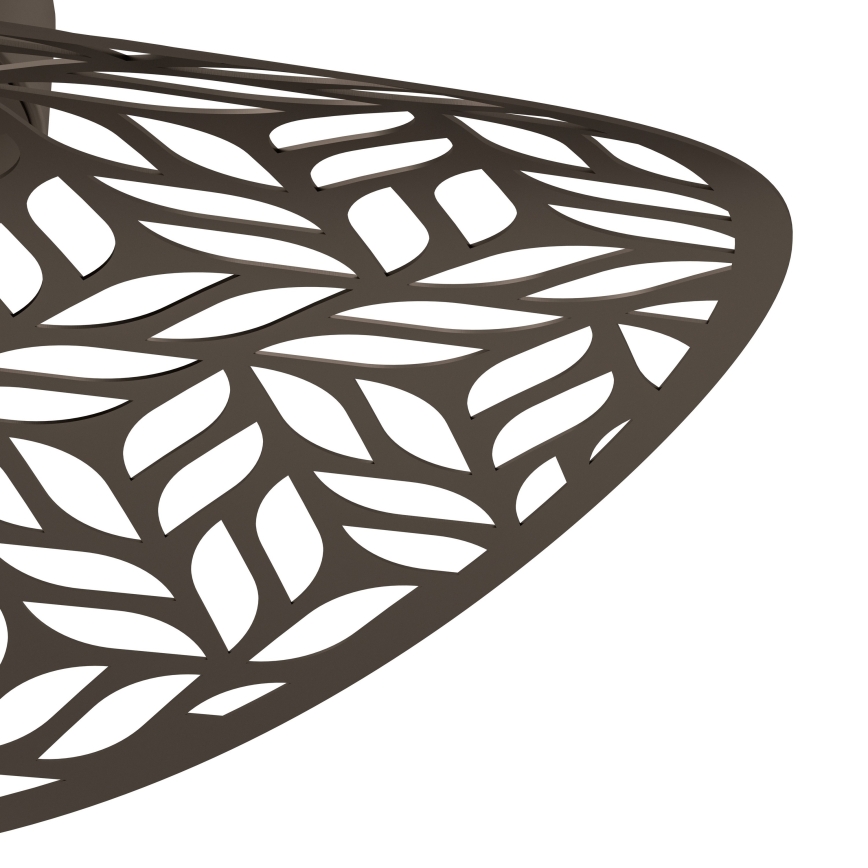 Eglo - Lámpara de techo 1xE27/60W/230V diámetro 40 cm bronce