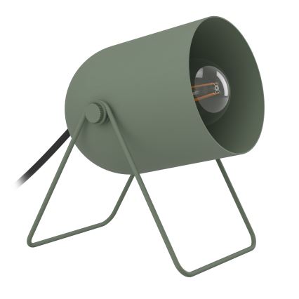 Eglo - Lámpara de mesa 1xE14/8W/230V verde