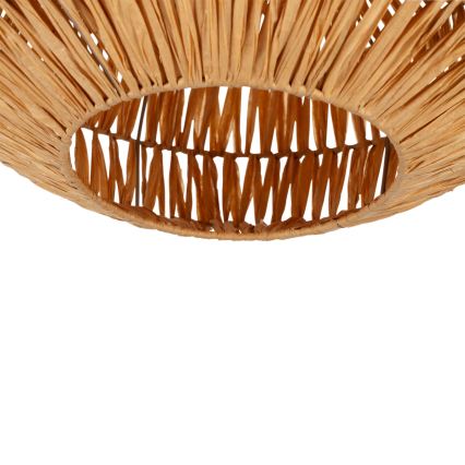 Eglo - Lámpara de techo 1xE27/40W/230V diámetro 38 cm marrón