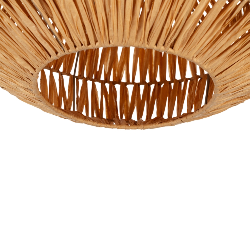 Eglo - Lámpara de techo 1xE27/40W/230V diámetro 38 cm marrón