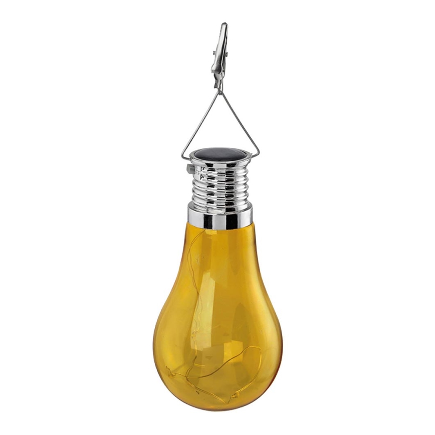 Eglo 48623 - Lámpara solar LED 4xLED/0,06W 80 mAh amarillo