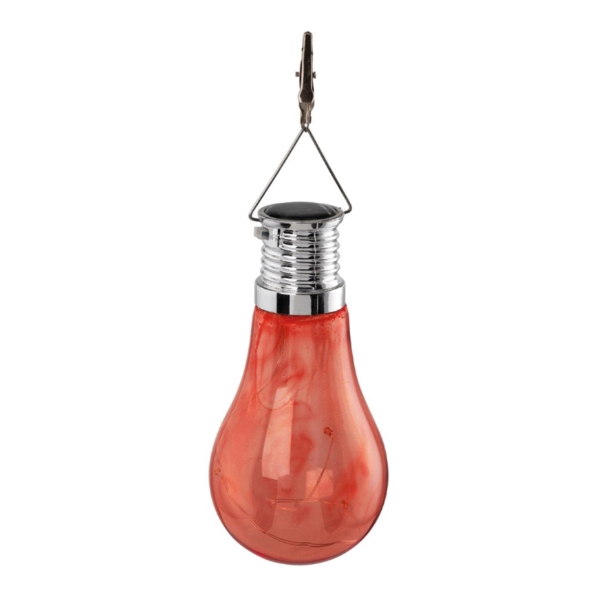 Eglo 48624 - Lámpara solar LED LED/0,06W/80 mAh rojo