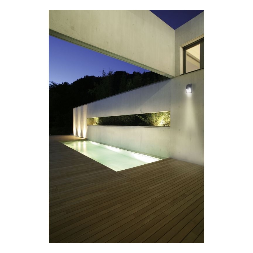 Eglo 48636 - Luminaria solar LED con sensor 4xLED/0,1W/3,7V