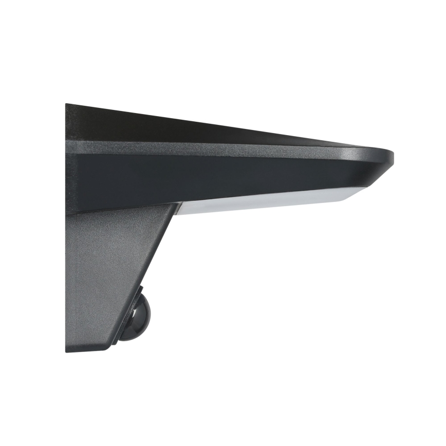 Eglo - Aplique solar LED de pared con sensor LED/20W/3,7V 2000 mAh IP44