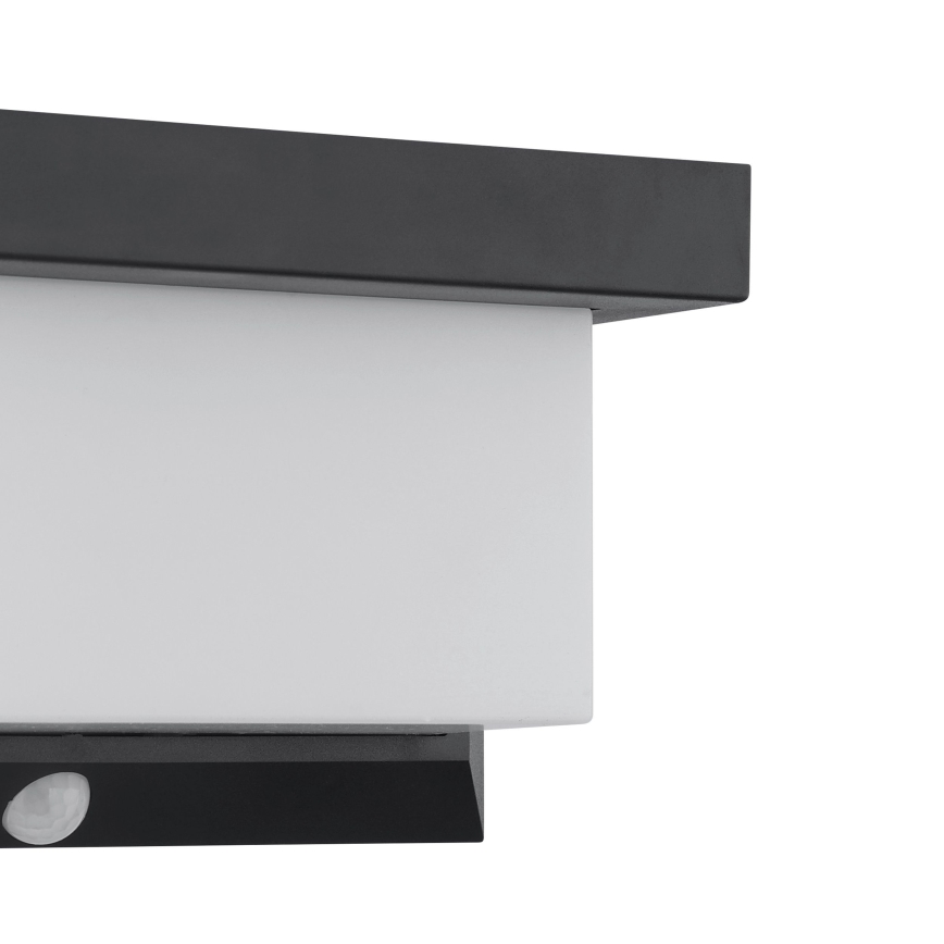 Eglo - Aplique LED solar con sensor LED/3,84W/3,7V 2000 mAh IP44