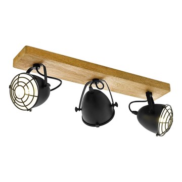 Eglo 49078 - Lámpara de focos GATEBECK 3xE14/40W/230V