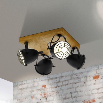 Eglo 49079 - Lámpara de focos GATEBECK 4xE14/40W/230V