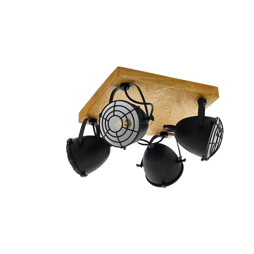 Eglo 49079 - Lámpara de focos GATEBECK 4xE14/40W/230V