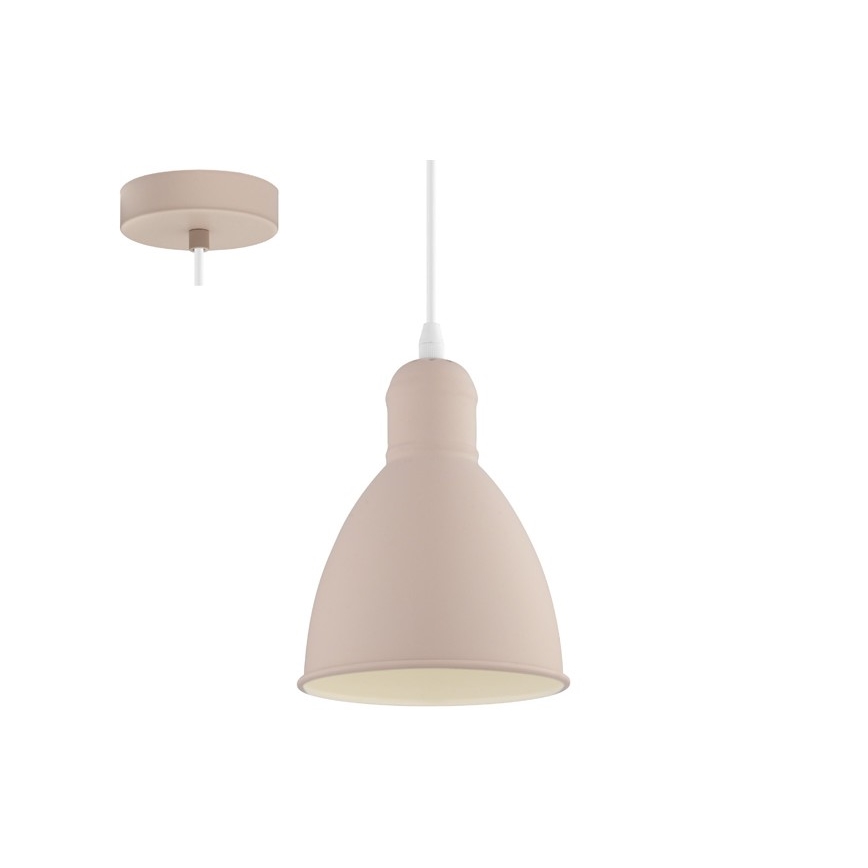 EGLO 49083 - Lámpara colgante PRIDDY-P 1xE27/60W/230V
