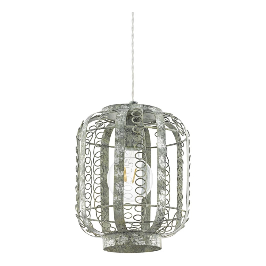 Eglo 49133 - Lámpara colgante HAGLEY 1xE27/60W/230V